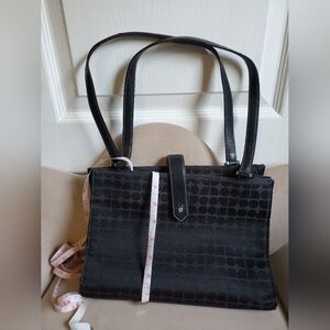 Vintage Kate Spade Square Tote Bag